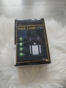 LAMPA ŚCIENNA SOLARNA ŻARÓWKA Kinkiet LED CZUJNIK RUCHU ZMIERZCHU 600 LM