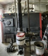 Piec przemysłowy do CO i wody użytkowej.