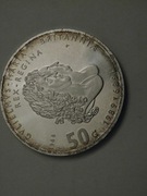 Beatrix - Królowa Niderlandów. Rok 1988. Srebro 925. Mennicza.