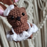 Wyjątkowy breloczek dla Niej(biały)walentynki,rocznica,dla niego 