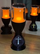 Znicz Solarny z efektem płomienia