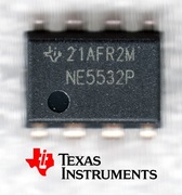 NE5532P podwójny OP AUDIO  200% oryginał TI.