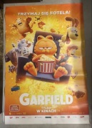 Ogromny plakat kinowy Garfield 180x120