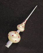 Szpic na choinkę  retro ozdoby choinkowe czubek choinkowy szpica vintage 