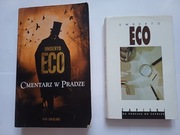 Zapiski na pudełku od zapałek,  Cmentarz w Pradze, 2 x Umberto Eco