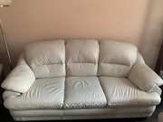 Sofa skórzana ecru