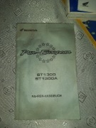INSTRUKCJA OBSLUGI Honda PAN EUROPEAN ST1300 ST1300a St 1300 owners manual 