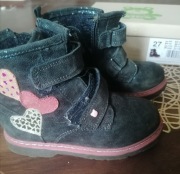 Kozaki dziewczęce skórzane 27 Lasocki