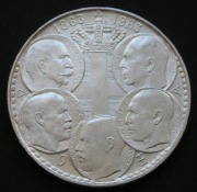 Grecja 30 drachm 1963 - 100 lat dynastii - królowie - srebro