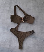 Strój kąpielowy 1-częściowy Push-up r. L