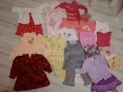 Zestaw ubrań dla dziewczynki rozm 68