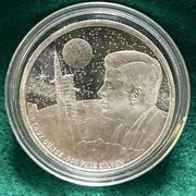 Srebrna moneta/medal 1oz, Apollo 11