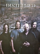 Plakat DISTURBED z 2013 r. - Format A2 - NOWY!