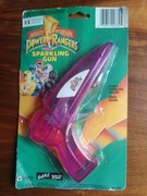 Pistolet Power Rangers efekty świetlne i dźwiękowe 1993 r + okulary gratis 
