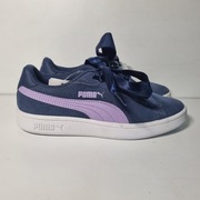 Puma Smash V2 Ribbon Jr Sargasso sea-purple rose