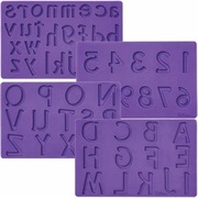Silikonowe Foremki Wilton - Alfabet