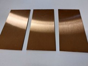 Listwy stalowe w kolorze COPPER szlif 2,5x120 cm