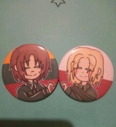 Hetalia przypinki matching lietpol Litwa Polska 