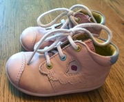 ELEFANTEN urocze botki dla małej księżniczki pudrowy róż nubuk rozmiar 19