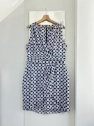 Suknia na ramiączkach damska we wzory h&m rozmiar 44 komunie wesele