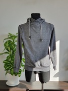 szara bluza z kapturem bawełniana H&M Rozmiar S