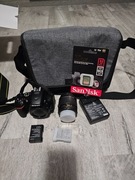 Lustrzanka cyfrowa Nikon D5600 18-55 VR Kit przebieg 2670