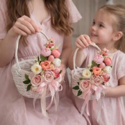 Koszyk wielkanocny. Mama + dziecko