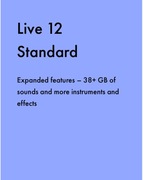 Ableton Live 12 Standard (transfer licencji) 