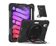 Etui Obudowa Case Pokrowiec na Tablet iPad Mini 6 8.3 ze Stojakiem Czarny