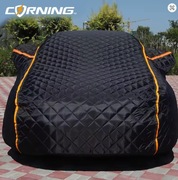 prawdziwy pokrowiec na auto 3 warstwy jakość przeszycia super na zimę 