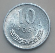 10 groszy 1949 PRL (Al)  [#1307]