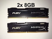 HyperX Fury DDR4 16GB (2x8GB) 2400MHz CL15