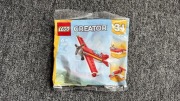 LEGO 30669 Kultowy czerwony samolot