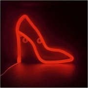 LED Neon Light wysoki obcas 