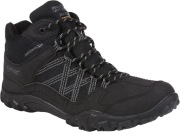 Męskie buty trekkingowe Regatta Edgepoint Mid WP Black Granit 46EU