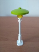 Lego 2039 Latarnia słup, biała komplet 