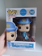 Figurka kolekcjonerska Funko POP Pan Am nr 142 Stewardesa z białą torbą