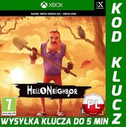 HELLO NEIGHBOR XBOX  I SERIES X/S I KOD I KLUCZ