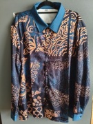 Koszula męska z długim rękawem wzory mandale Nowa duża rozm. 2XL- 3XL
