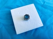 nowa unikatowa masywna zawieszka charms beads morskie fale srebro 925