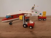 LEGO 6375 Samolot transportowy (1990r.). Komplet 100%