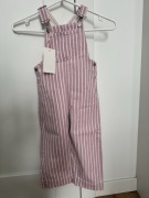 Ogrodniczki Zara 5 lat 110cm bawełna nowe