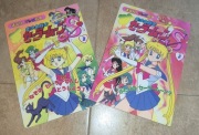 2 x SAILOR MOON "scene , story book" KSIĄŻECZKI (dwie - zestaw)