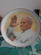 talerz dekoracja jan paweł