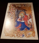 Boże Narodzenie. Adoracja królów. Karta Szwajcaria 