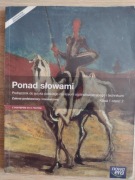 Ponad słowami -język polski klasa 1 Nowa Era