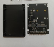 Adapter przejściówka mSATA do IDE 44Pin 2.5'' SSD z obodowa.
