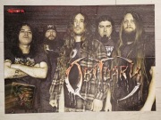 OBITUARY - Duży plakat XL z 2009 r. - Format A2 (ok. 55 x 40 cm) - NOWY!