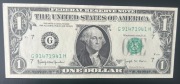 1 dolar USA , 1963 B, Chicago, Illinois, G