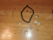 Zestaw starego srebra 